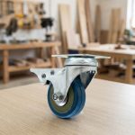 RUEDA GIRATORIA CON FRENO 2" GOMA-METAL LH-2474