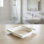 MARCO PARA REJILLA 10X10CM BLANCO GRAP 2502
