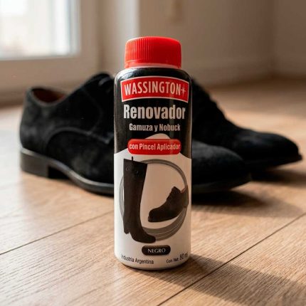 REVIVIDOR GAMUZA Y NOBUCK NEGRA PINCEL WASSINGTON