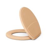 ASIENTO INOD ACOLCHONADO PLUS SLIM BEIGE METASUL - Imagen 2