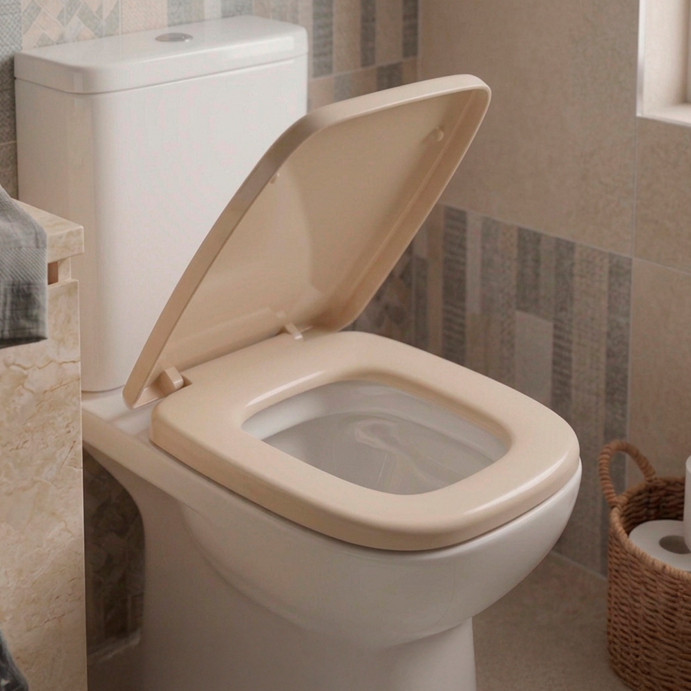 7 ASIENTO INOD ACOLCHONADO THEMA BEIGE METASUL - Imagen 1