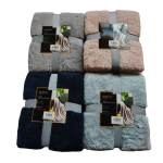 MANTA SHERPA EXTRA SOFT 127X152C SURTIDO - Imagen 3