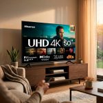 SMART TV 50" HISENSE 4K 50A6N