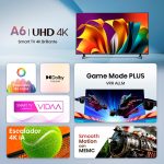 SMART TV 58" HISENSE 4K 58A6N - Imagen 4