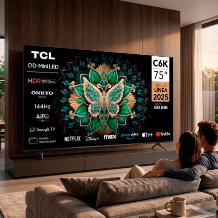 SMART TV 75" TCL MINI LED 75C6K