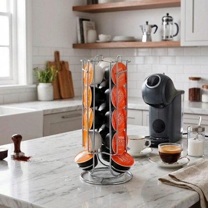SOPORTE CAPSULAS DOLCE GUSTO METAL D12X33CM