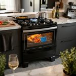 COCINA PUNKTAL 5 H. GAS MESADA VIDRIO PK-GL5B