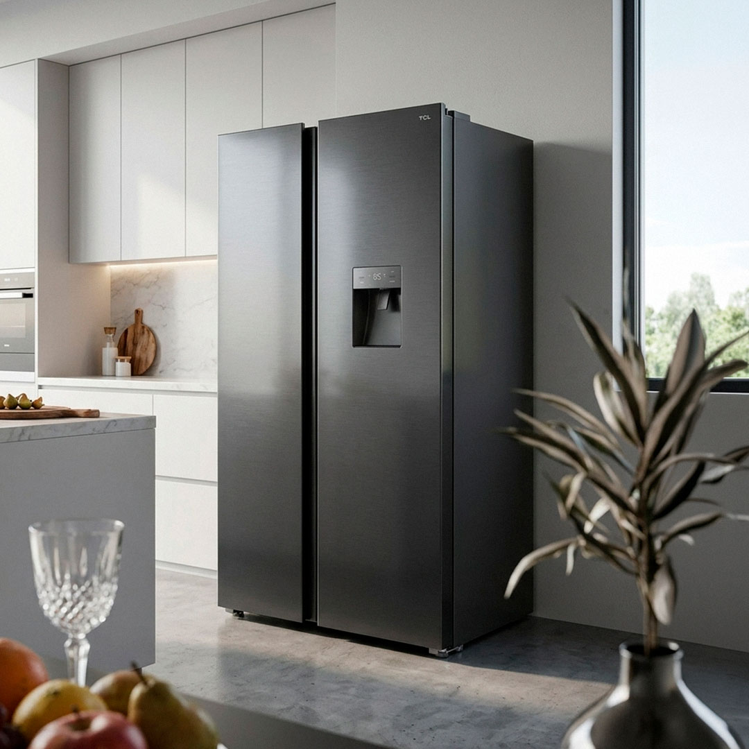11343_0 REFRIGERADOR INV TCL SIDE BY SIDE P520SBN - Imagen 1