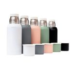 TERMO 750ML AQUA DOBLE PARED OLIVA - Imagen 4