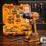 TALADRO + ATORNILLADOR INGCO 166PCS HKTHP41662