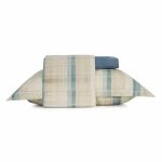 JGO SABANAS ACETINADO 1PL 150X240 LINEN AZUL - Imagen 3
