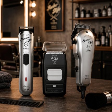 COMBO GAMA TRIMMER + AFEITADORA + CORTADORA BARBER