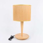 LAMPARA D/MESA FIBRA VEGETAL LH-5100 - Imagen 2