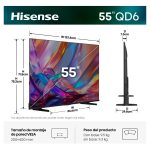 SMART TV 55" HISENSE QLED 4K 55D68SG - Imagen 15