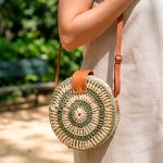CARTERA TEJIDA REDONDA 18CM  LH-5360