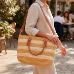 CARTERA FIBRA TRENZADA RECTANGULAR 48X29CM LH-5361