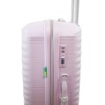 VALIJA RIGIDA C/RUEDAS LILA 28" LH-5363 - Imagen 4
