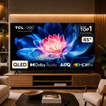 SMART TV TCL 65 QLED 4K GOOGLE TV 65T6C