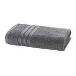 TOALLA BAÑO DOHLER PRIORI AF-1657 65X130 GRIS OSCU - Imagen 2