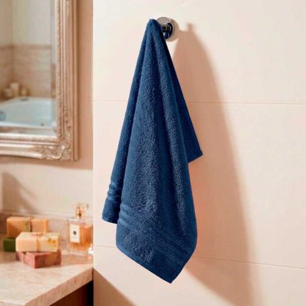 TOALLA BAÑO DOHLER PRIORI AF-1657 65X130 AZUL MARI