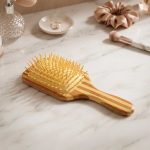 CEPILLO PARA CABELLO RECTANGULAR MADERA LH-5419