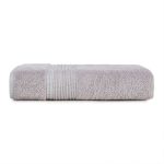TOALLA BAÑO TRAMA 70X140 GRIS - Imagen 2