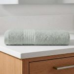 TOALLA BAÑO TRAMA 70X140 VERDE