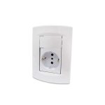 PLAQUETA SICA 1 SCHUKO BCO SK3479 - Imagen 2