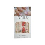SET UÑAS ACRILICAS D/VARIOS NATURAL 12PZ LH-5460 - Imagen 3