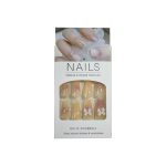 SET UÑAS ACRILICAS D/VARIOS NATURAL 12PZ LH-5462 - Imagen 5