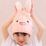 GORRO SECADOR P/CABELLO CONEJITO BLANCO LH-5506 - Imagen 2