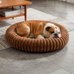 CAMA P/MASCOTA  PUFF 60CM COLORES SURTIDOS LH-5158