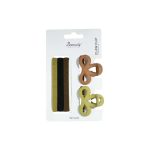SET 3 GOMAS 2 BROCHES P/CABELLO BEAUUUTY LH-5519 - Imagen 3