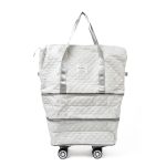 BOLSO EXPANDIBLE DOBLE CIERRE CON RUEDAS LH-5352 - Imagen 2