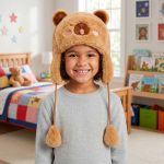 GORRO DE PELUCHE JUVENIL CAPYBARA 40X25CM HU0600