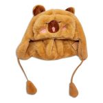 GORRO DE PELUCHE JUVENIL CAPYBARA 40X25CM HU0600 - Imagen 2