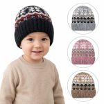 GORRO TEJIDO INFANTIL ROMBOS COLORES HU0617 - Imagen 2