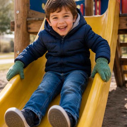 GUANTE INFANTIL SOFT GR, ROS, CEL, AZ HU0480