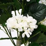 PLANTA CROTUS ARTIFICIAL BLANCA 1.35M LH-5774 - Imagen 4
