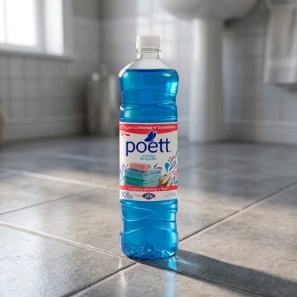LIMPIADOR LIQUIDO POETT SUAVIDAD DE ALGODÓN 900ML.