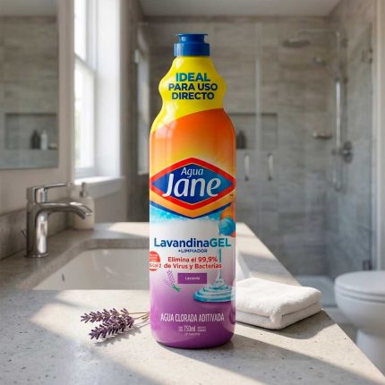 LAVANDINA AGUA JANE GEL LAVANDA 750ML.