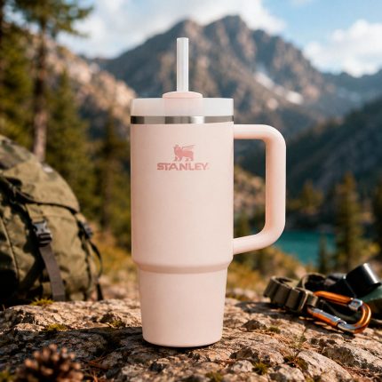 VASO STANLEY QUENCHER 30 OZ ROSE QUARTZ