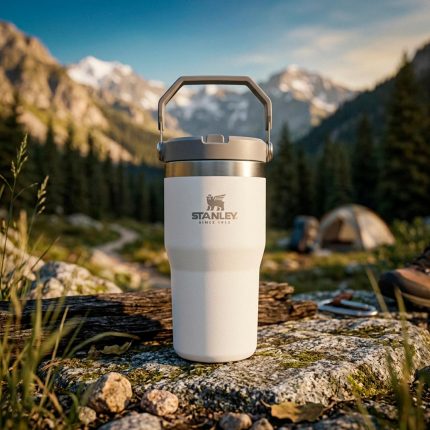 VASO STANLEY FLIP STRAW TUMBLER 20 OZ FROST