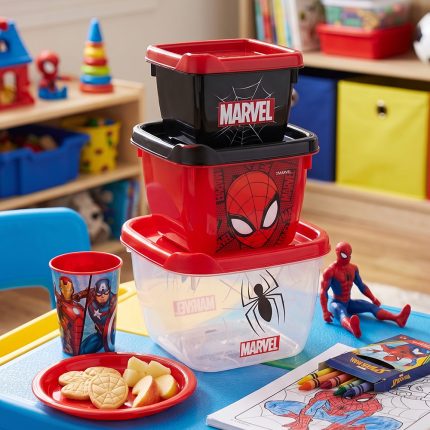 VIANDA PLASTICO X3 CONNECT SPIDER 13494