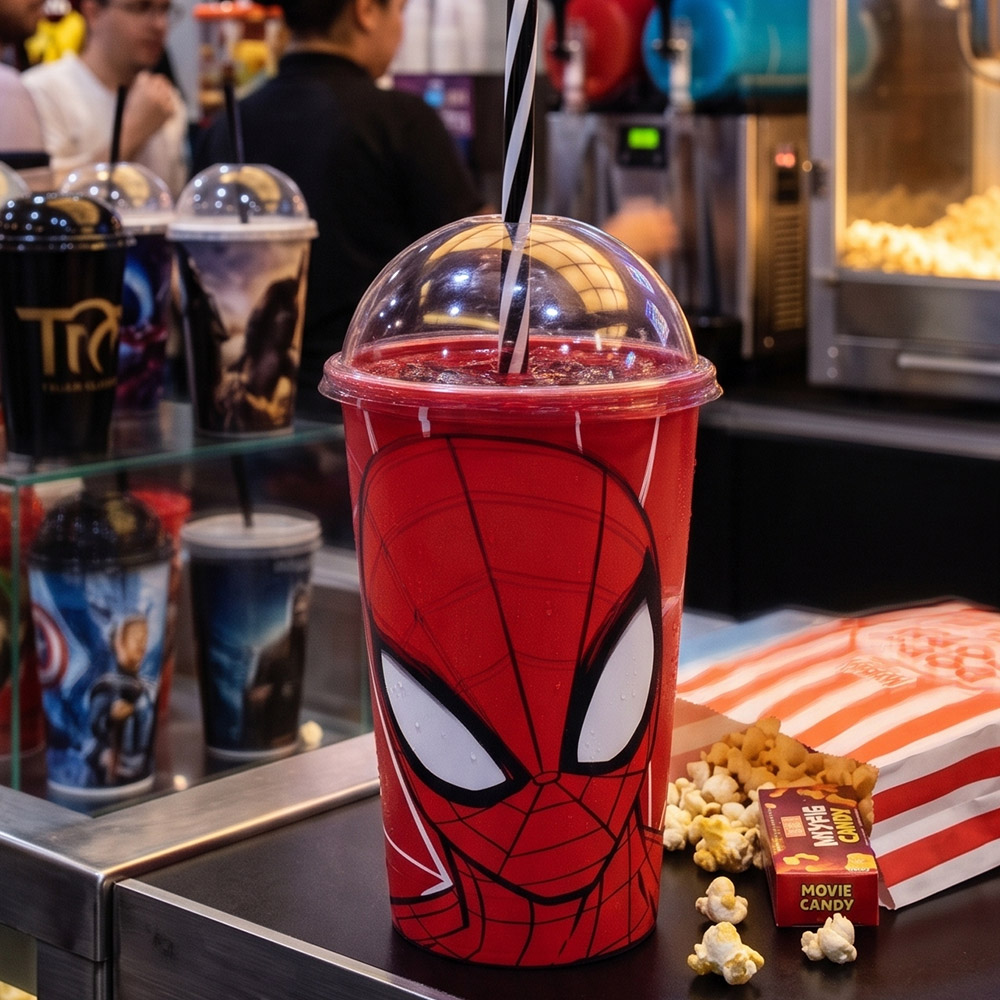 12333 VASO PLASTICO SHAKE 500 ML SPIDER 8316 - Imagen 1