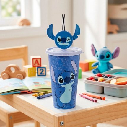 VASO PLASTICO SHAKE 500 ML STITCH 805