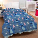 COLCHA 140X220 ULTRA STITCH 4140 AZUL