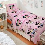 JUEGO SABANAS MIC 1PLAZA MINNIE 4135 ROSA