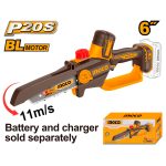 MOTOSIERRA A BATERIA 6" INGCO S/BAT S/CARG LI2066 - Imagen 3