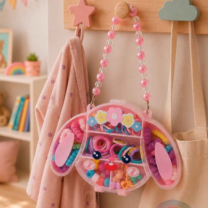 SET DE GOMITAS CARTERA PERRO 17X12.5X2.7CM HU1506